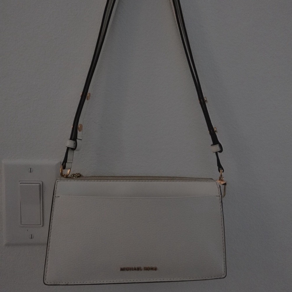 Michael Kors Cream Crossbody Bag